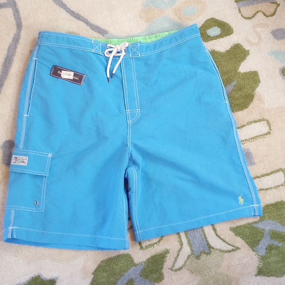 Men's Blue Swim Shorts